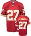 Larry Johnson Jersey: Reebok Red Replica #27 Kansas City Chiefs Jersey