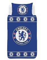 Zap Chelsea Border Crest Duvet Set, Single
