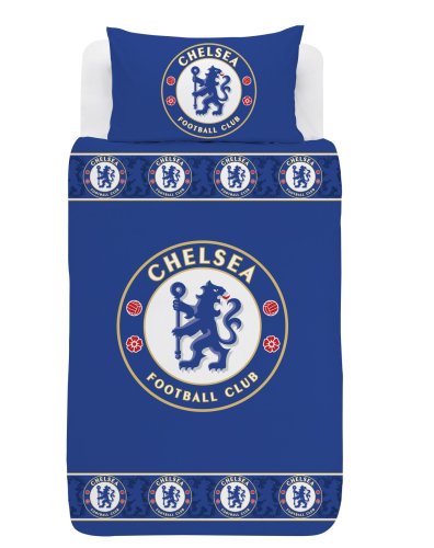 Zap Chelsea Border Crest Duvet Set, Single