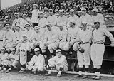 1912 Oct. 4. photo Boston Red Sox team photo at 1912 World Series baseball