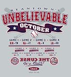 Unbelievable October Red Sox t-shirt