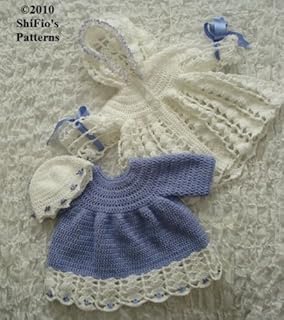Crochet control dress