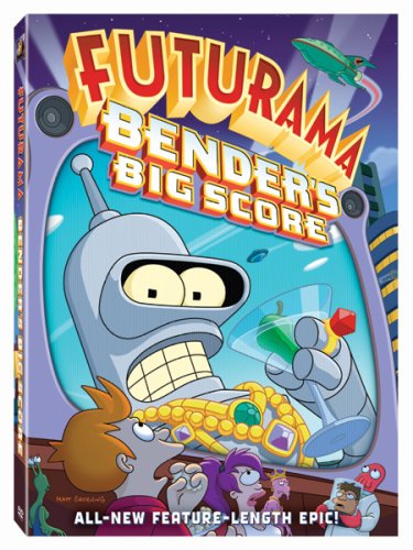City Travel Guides Discounted  DVD : Futurama: Bender's Big Score