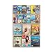 Safco Plastic Literature Display, 6 Magazines/12 Pamphlets, 30 Inches Width x 45 Inches Height, Clear (5600CL)