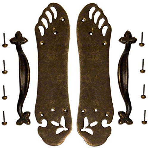 Brass Handles Hardware Philosophy Sandal Brass Cabinet Backplate Strip Pulls