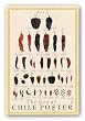 Great Chile Poster (dried) by Mark Miller 36"x24" Art Print Poster