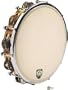 Latin Percussion CP391 10 Tambourine Tunable Wood Double