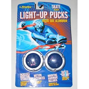 Tireflys - Skate / Scooter LED Light Up Pucks - UV BLUE - 2 Per Package