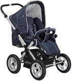 Zoom Produkt-Bild: Hauck 411223 Kombikinderwagen Boston Air trio navy