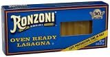 Ronzoni Oven Ready Lasagna, 8-Ounce Boxes (Pack of 12)