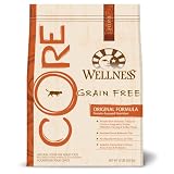Wellness Grain-Free Dry Cat Food for Adult Cats & Kittens, CORE Original Fish & Fowl Recipe, 12 lb. Bag
