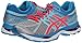 ASICS Women's Gel-Cumulus 17 Running Shoe, Silver/Hot Pink/Turquoise, 8 M US