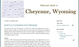 Miniscule Guide to Cheyenne Wyoming