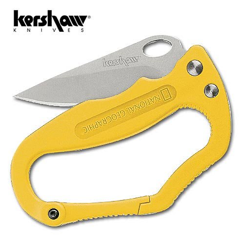 Kershaw Yellow Jeeva Mini Carabiner
