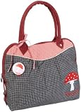 Adelheid Gl&uuml;ckspilz Henkeltasche Mode gro&szlig; 11210130972, Damen Henkeltaschen, Blau (minikaro marine 294), 43x34x10 cm (B x H x T)