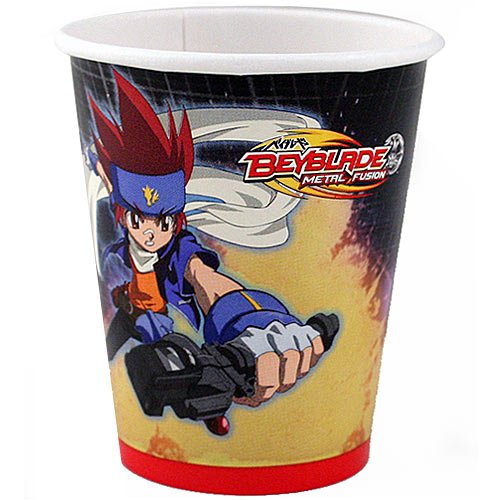 Beyblade 9 oz Paper Cups Party Accessory Beyblade 9 oz Paper Cups Party Accessory