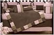 JoJo Designs 9-Piece Baby Crib Infant Bedding Set - Soho Pink and Brown
