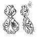 Sterling Silver Filigree Dangle Earrings