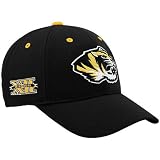 Top of the World Missouri Tigers Black Triple Conference Adjustable Hat