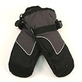 Mens Premium Thinsulate Lined / Waterproof Mini-Ripstop Snowboarding Mittens