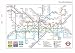 Filofax Mini London Underground map, 67x105mm, ref: 511903