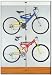 SpareHand Q-Rak Dual Bike Rack - Floor To Ceiling Storage Rack