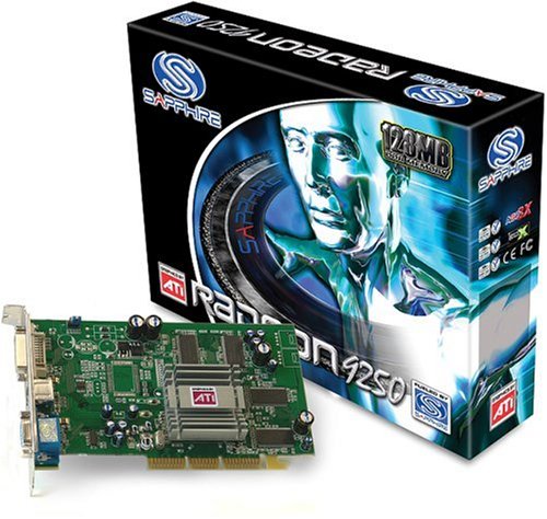 Childrens Toyshop  Computer : Sapphire RADEON 9250 - Graphics adapter - Radeon 9250 - PCI - 128 MB DDR - Digital Visual Interface (DVI) - TV out - lite retail