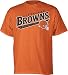 Cleveland Browns Orange Reebok Call is Tails T-ShirtXX-Large