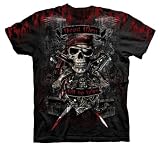 The Mountain Skulbone Dead Men Pirates Evolution Adult T-shirt