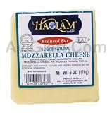 Haolam Reduced Fat Sliced Natural Mozzarella Cheese 6 oz