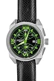 Locman Italy Cavallo Pazzo Men's Chronograph Black Rubber Strap Watch