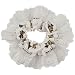 NFL Baltimore Ravens White Garter With Lace