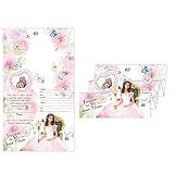 Quinceanera Invitations - ENGLISH Text - Quad-Fold - 100/pk. - Envelopes Included