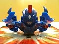 BAKUGAN SEASON 3 LOOSE AQUOS (Blue) STRIKEFLIER 650G W/ DNA CODES