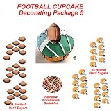 Review lucks  / Football Cupcakes - Do-It-Yourself Decorating Pkg. 5 SAVE $3.36
