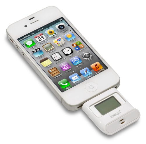 iPad/iPhone用 アルコールチェッカー【ＪＴＴオンラインショップ限定商品 】 (ホワイト)