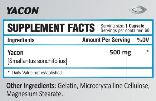 Vit Labs Yacon Root Extract, 60 capsules