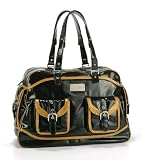 timi & leslie Aurelie Convertible Baby Bag - Green/Yellow