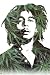 Bob Marley Marijuana Ganja Leaves Pot Poster Poster Print, 24x36 Music Poster Print, 24x36