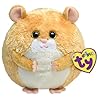 Ty 7138005 - Flash Ball Hamster Stoffball Beanie Ballz, 12 cm