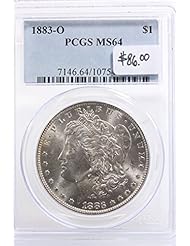 Coins: 1883 O Morgan Dollar MS64 PCGS