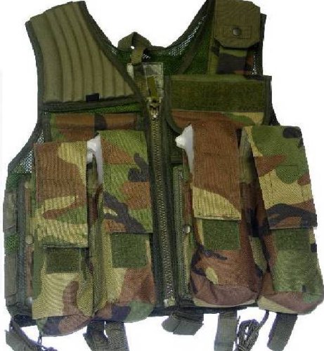 Rap4 Strikeforce Tactical Airsoft Paintball Vest Camo