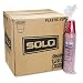 Solo PS16RLRCT Plastic Party Cups for Cold Drinks, 16 oz., Red, 1,000 Per Carton