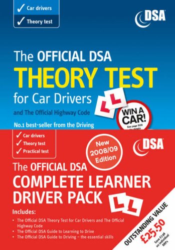 The Official DSA Complete Learner Driver Pack: 2008/09 Edition: Valid for Tests Taken from 1 September 2008