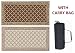 Reversible Mat 119187 Brown & Beige Garden Mat 9' X 18'
