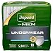 Depend for Men Underwear, [Small/Medium], Maximum Absorbency, 18-Count Packages (Pack of 4)