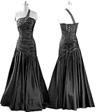 5251 Qpid Showgirl Black Taffeta Ball Gown Bridesmaid Evening Dress Prom Dress Trumpet Skirt Uk Size 8 To 14