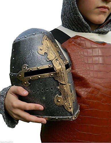 Medieval Knight Helmet Replica for Kids. The Great Helmet by The Great Helmet