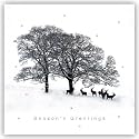 Deer In The Park - 10 Cancer Research UK Charity Christmas Cards - All profits go towards our life-saving work