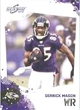 Derrick Mason - Baltimore Ravens - 2010 Score Football Card - NFL Trading Card in Screwdown Case